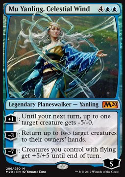 Magic/MTG Mu Yanling, Himmlische Brise XM20-286 Mythic Deutsch Good Foil