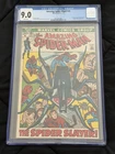 AMAZING SPIDER-MAN 105 CGC 9.0 1972 WHITE PAGES Spider-Slayer Stan LEE