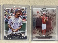 Jayden Daniels Rookie Card Lot - Mosaic, First Pitch, Donruss RC Washington
