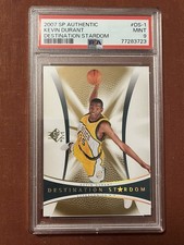 2007-08 SP Authentic Kevin Durant Destination Stardom PSA 9 Rookie Card RC #DS-1. rookie card picture