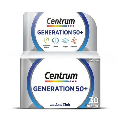 Centrum Generation 50+ Multivitamin , 30 Stk., 14170510