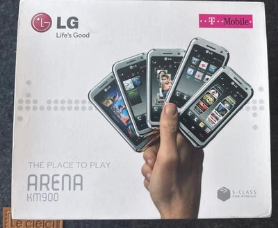 LG KM900 Arena Silber Handy - Bild 1 von 4