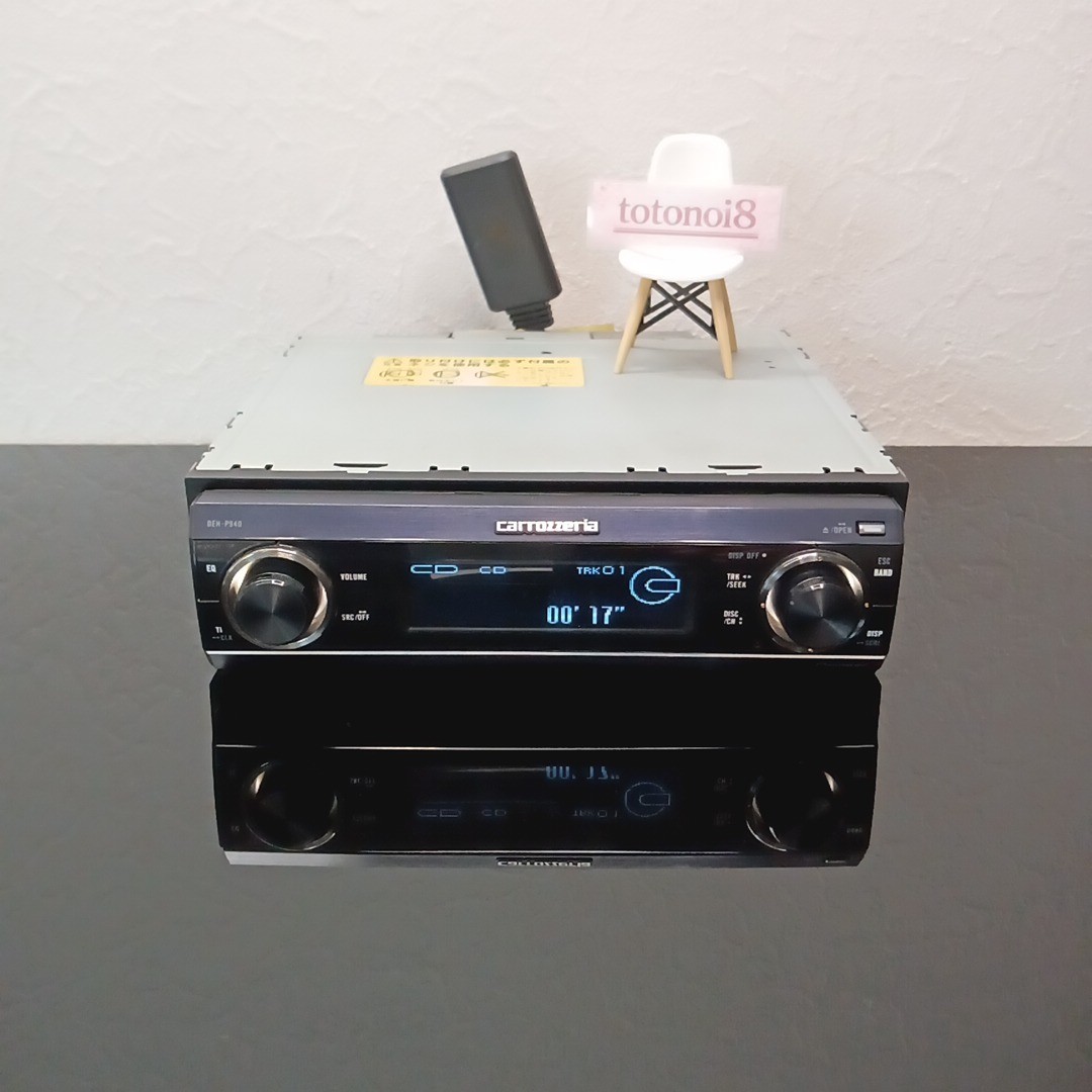 Pioneer Carrozzeria DEH-P940 1DIN Car Audio CD AUX DSP Bluetooth