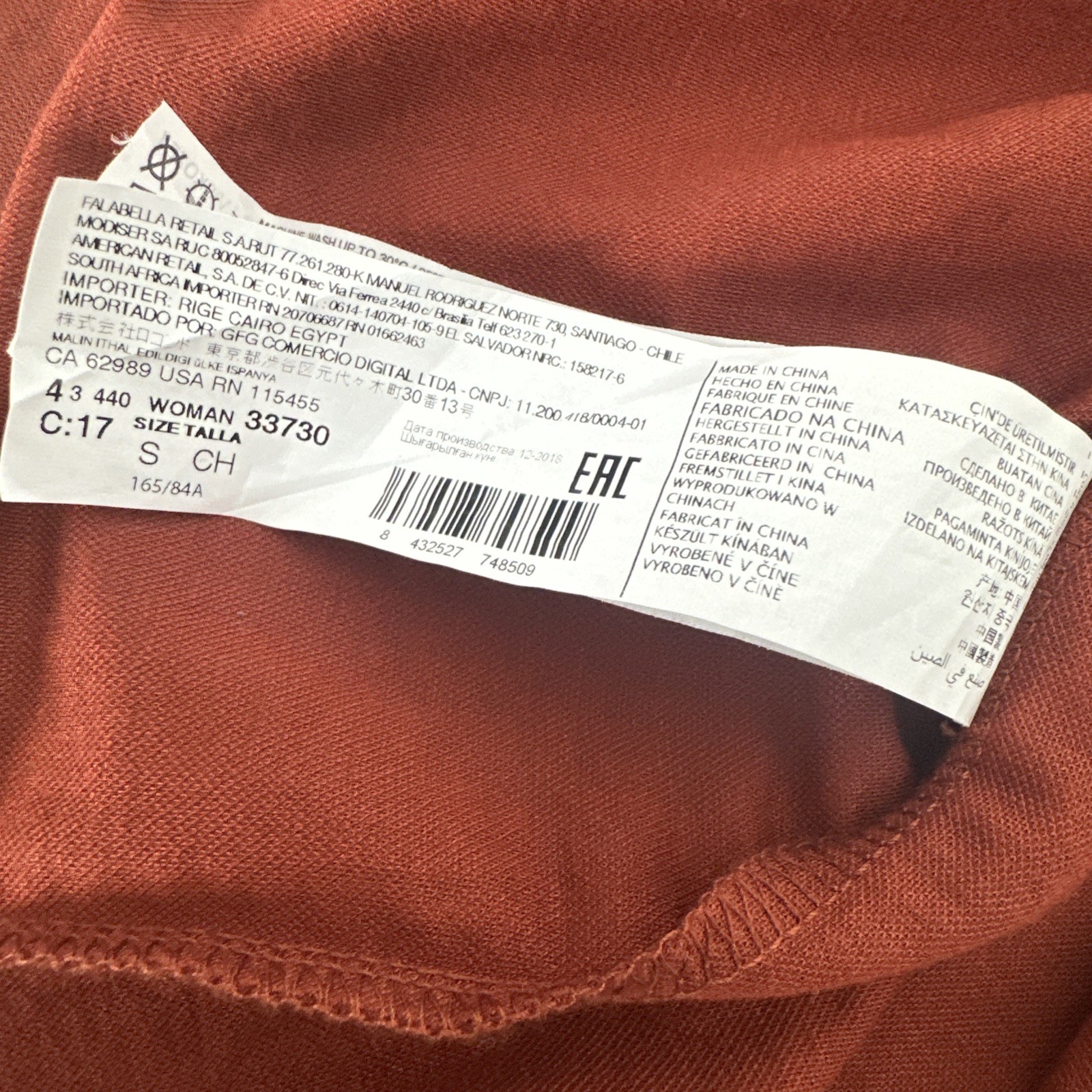 Mango Wrap Dress Women's Copper Brown Size UK 8 SMALL Knee High Belted thumbnail 10