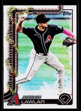 2025 Topps Holiday #H141 Jordan Lawlar Arizona Diamondbacks