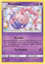 Musharna 89/236 Uncommon SM - Unified Minds Pokemon TCG Card NM