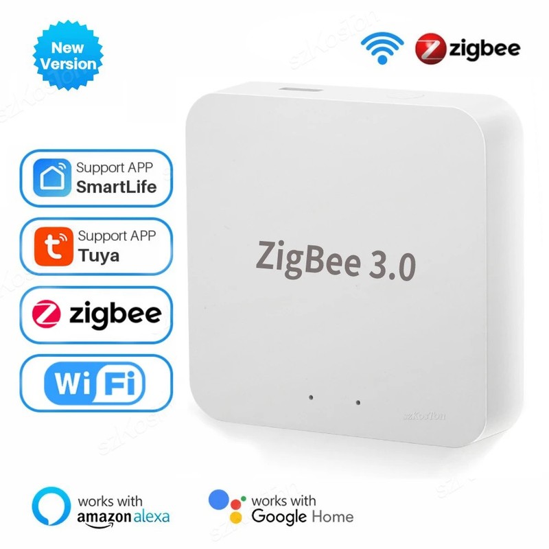 Smart Home Hubs Zigbee Gateway Life App Control Bridge Alexa Google Compatible