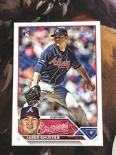 2023 Topps Update Jared Shuster Rookie Card #US324. rookie card picture