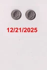 1982P ROOSEVELT DIMES SEMI-KEY!Circulated!LOT OF 2 COINS!