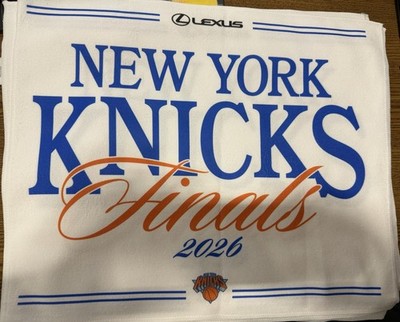 NY Knicks 2026 Finals Rally Towel. Game 4