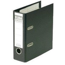 Elba - segregator Rado Plast A5 stojący 75mm PVC czarny