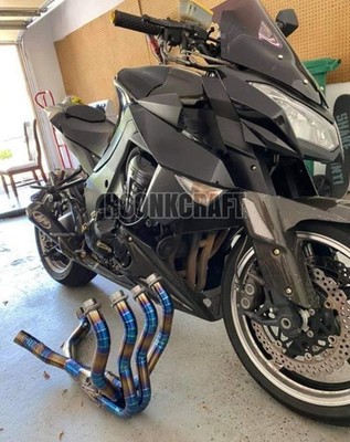 Custom Header Front Link Pipe For Kawasaki Z 1000 / Z1000 SUGOMI