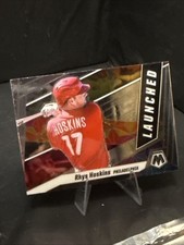 MINT 2021 Mosaic Rhys Hoskins LAUNCHED card #L5 and always bonus cards