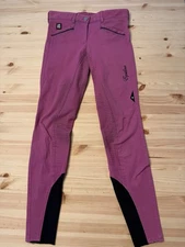 Equiline Commessa Full Grip Breeches, Pink, Size IT 42