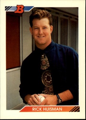 1992 Bowman #217 Rick Huisman RC - BB