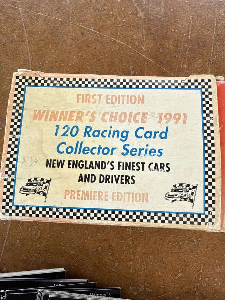 120 Racing Cards, New England CarsAnd Drivers Winners Choice 1991 - Image 2 of 4
