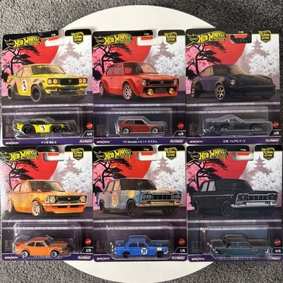 Hot Wheels Car Culture Japan Historics 4 JH4 Set of 6 Skyline
