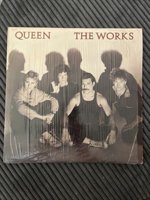 Queen The Works 1984 US First Press In Shrink With OG Inner All VG+ Or Better