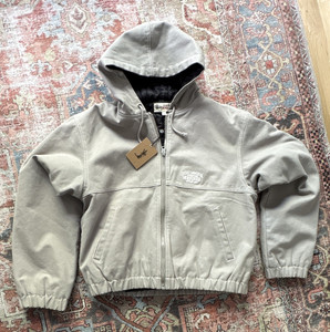 Stussy Workgear ジップアップ フーデッドジャケット Stussy Work Jacket Insulated Canvas | eBay