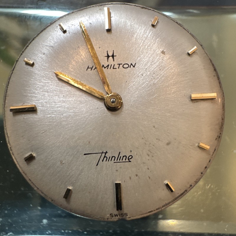 HAMILTON THINLINE CAL.687A COMPLETE MOVEMENT With Dial
