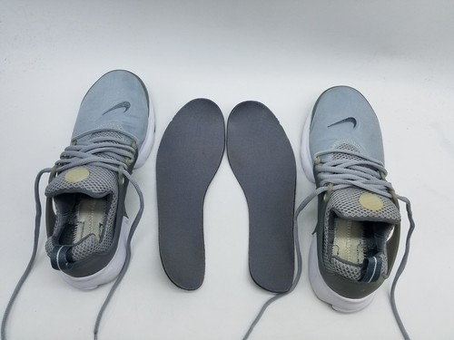 Nike Air Presto Shoes Boys Size 7Y Gray White Olive 833875-010 Running Sneakers - Picture 8 of 12
