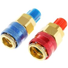 2x Adapter Connection R1234YF to R134A Quick ...