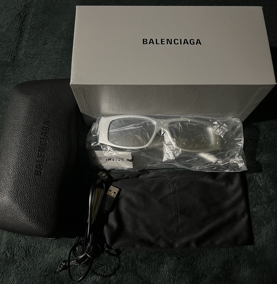 Official Authentic Limited Edition Silver Balenciaga LED 