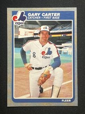 1985 Fleer #393 Gary Carter