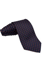 Brooks Brothers Vintage Navy Tie. 100 Silk. Made In USA