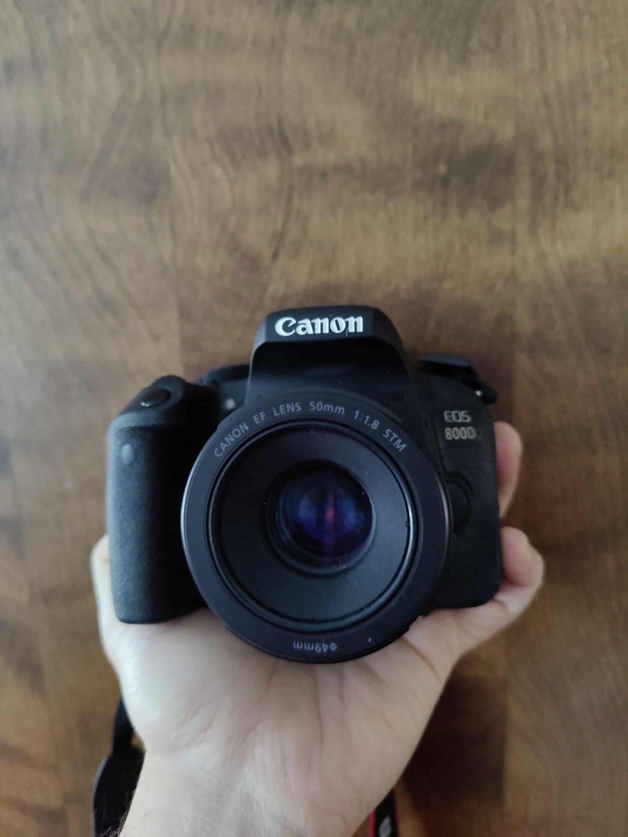 Canon EOS 800d DSLR Camera With 18-55mm STM Lens PX for sale