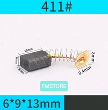 2 Pz  Spazzole carboncini 6x9x13 mm per Smerigliatrice Trapano Bosh 411#