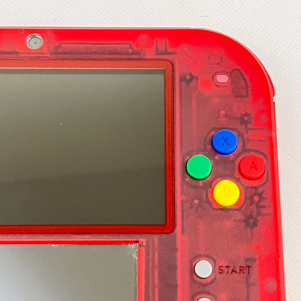 Nintendo 2DS Pokémon Clear Red Charizard Model Console Japanese