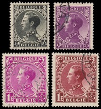 Belgium 390/93 1934 In Favor Of War Disabled Leopoldo II Effigy