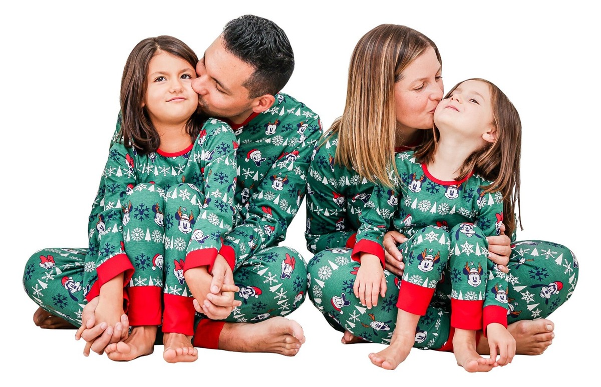 Disney Christmas Matching Family Pyjama Set, Mens Womens Boys Girls Xmas  Pjs,