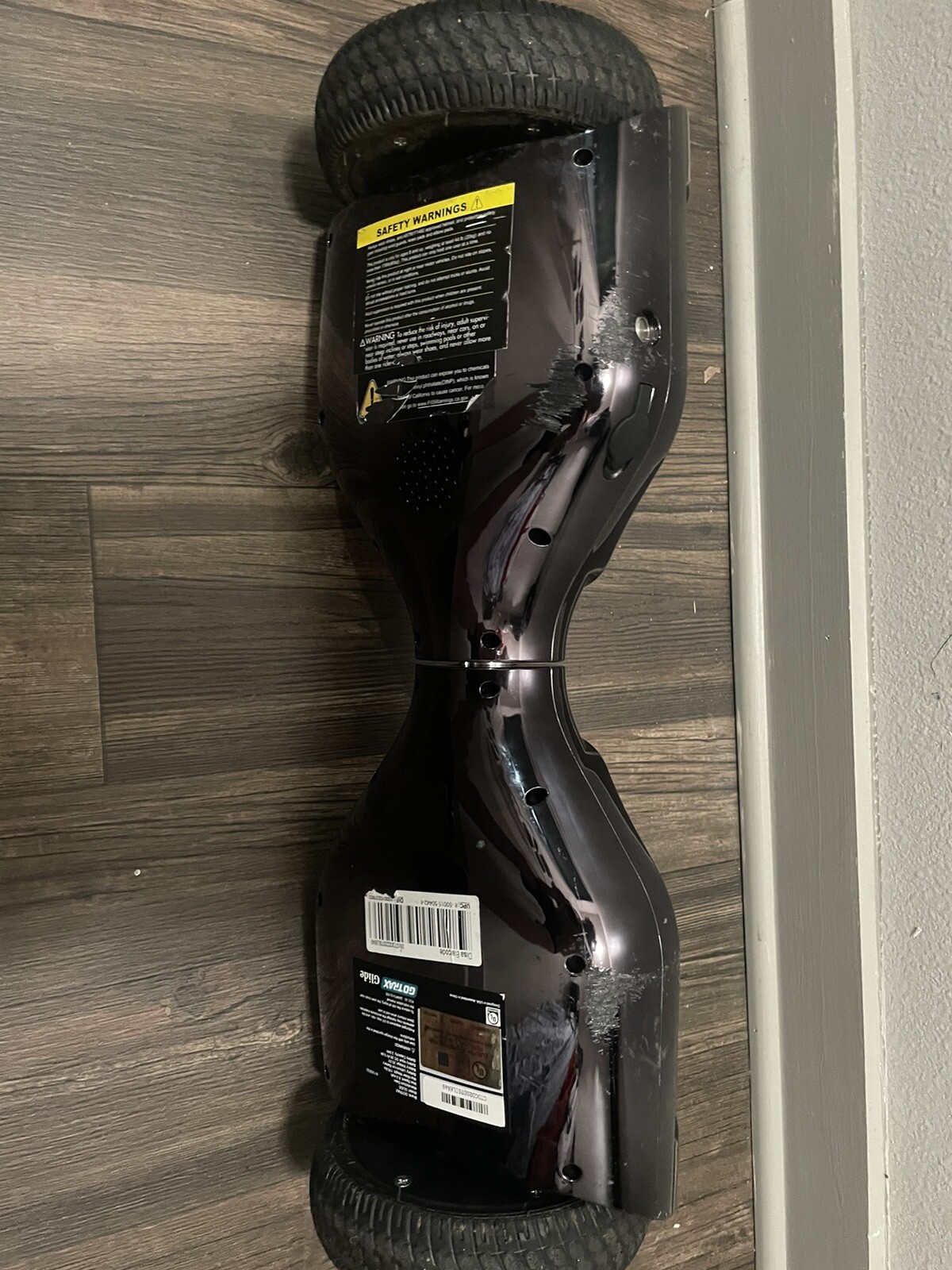 GoTrax Electric Hoverboard, Scratched, Works Perfectly, No Charger