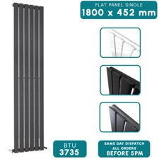 Designer Flat Panel Radiator Horizontal Vertical Modern Central Heating Rads