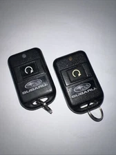 CLEAN 2  OEM SUBARU keyless entry remote start fob starters GOH-PCMINI-4Q  (2x)