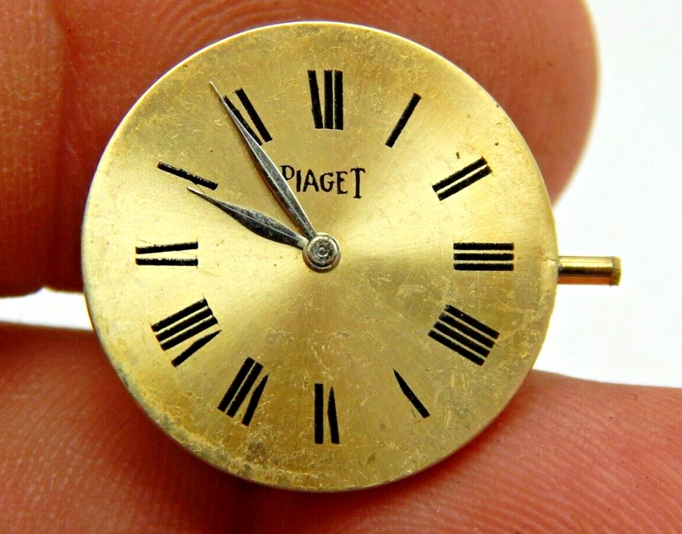 Piaget 18 jewel Cal 9P2 High Grade Wrist watch movement for parts or repair - Image 3 of 4