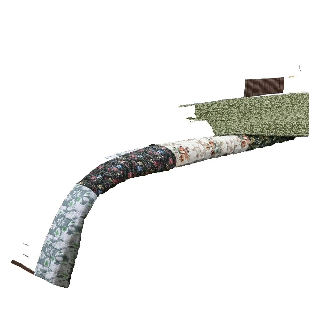 Patchwork Marrón Rústico/primitivo Edredones, colchas y cobertores para cunas