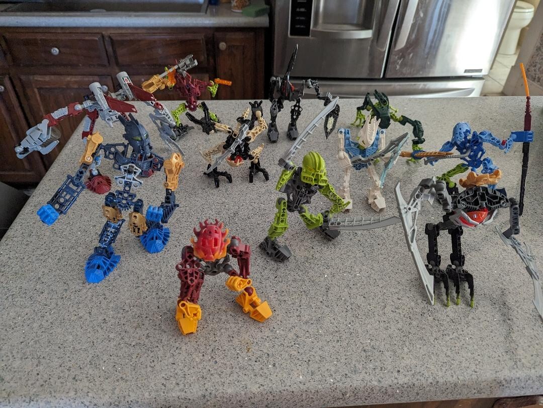 1st Generation Lego Bionicle Prima Serie First Gen Bionicle Lego