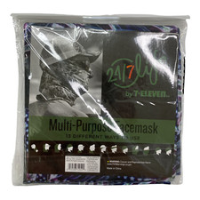24/7 Life by 7-Eleven Adult Unisex Multi-Purpose Facemask 13 Different Styles