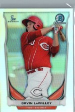 2014 Bowman Draft #CDP115 Gavin LaValley Chrome Refractors