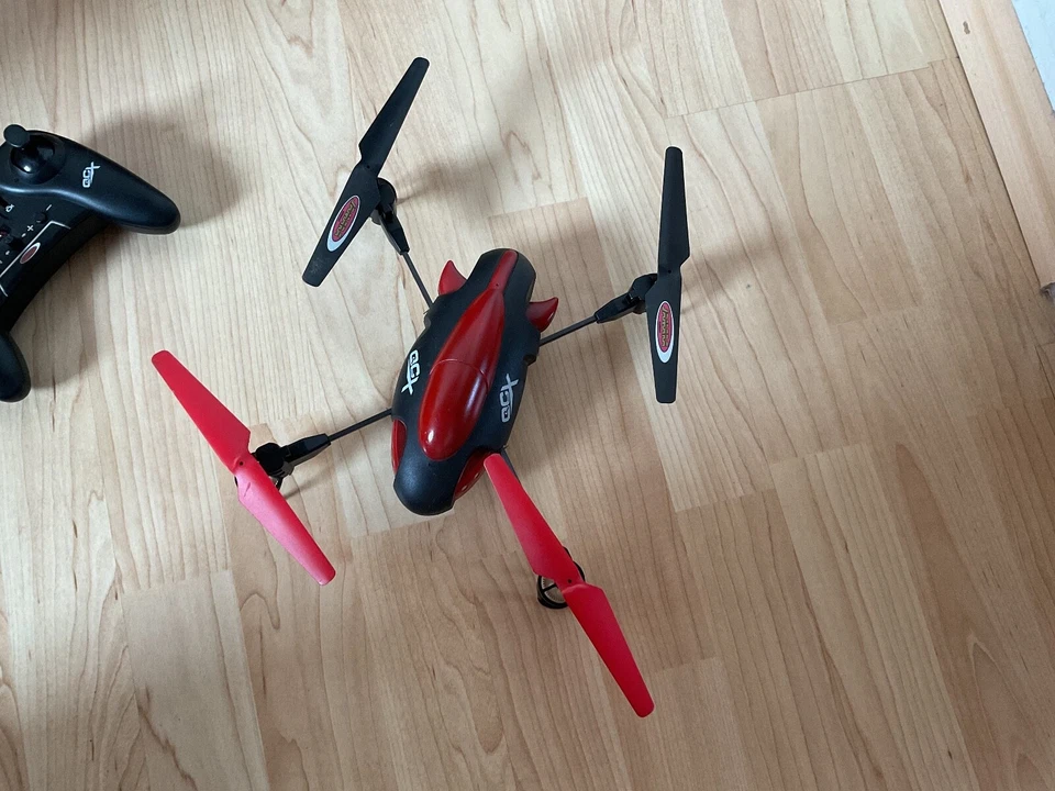 Jamara Quadrocopter QCX 250 mit Kamera - Drohne - Fernbedienung evt. defekt - Bild 3 von 4