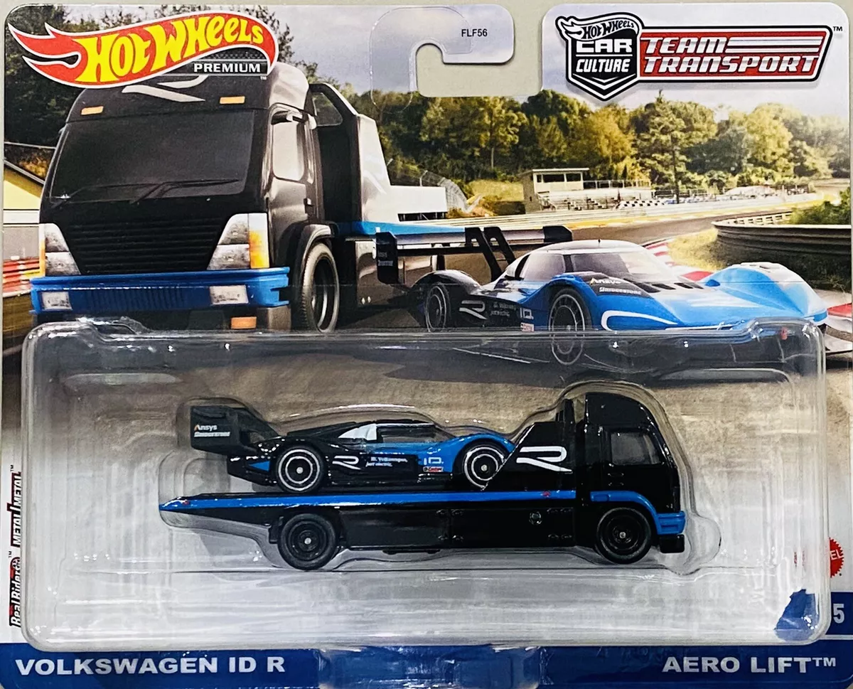 hot wheels Team Transport Set Of 3 #35-37 VW GT ID R Toyota Supra Corvette C8.R