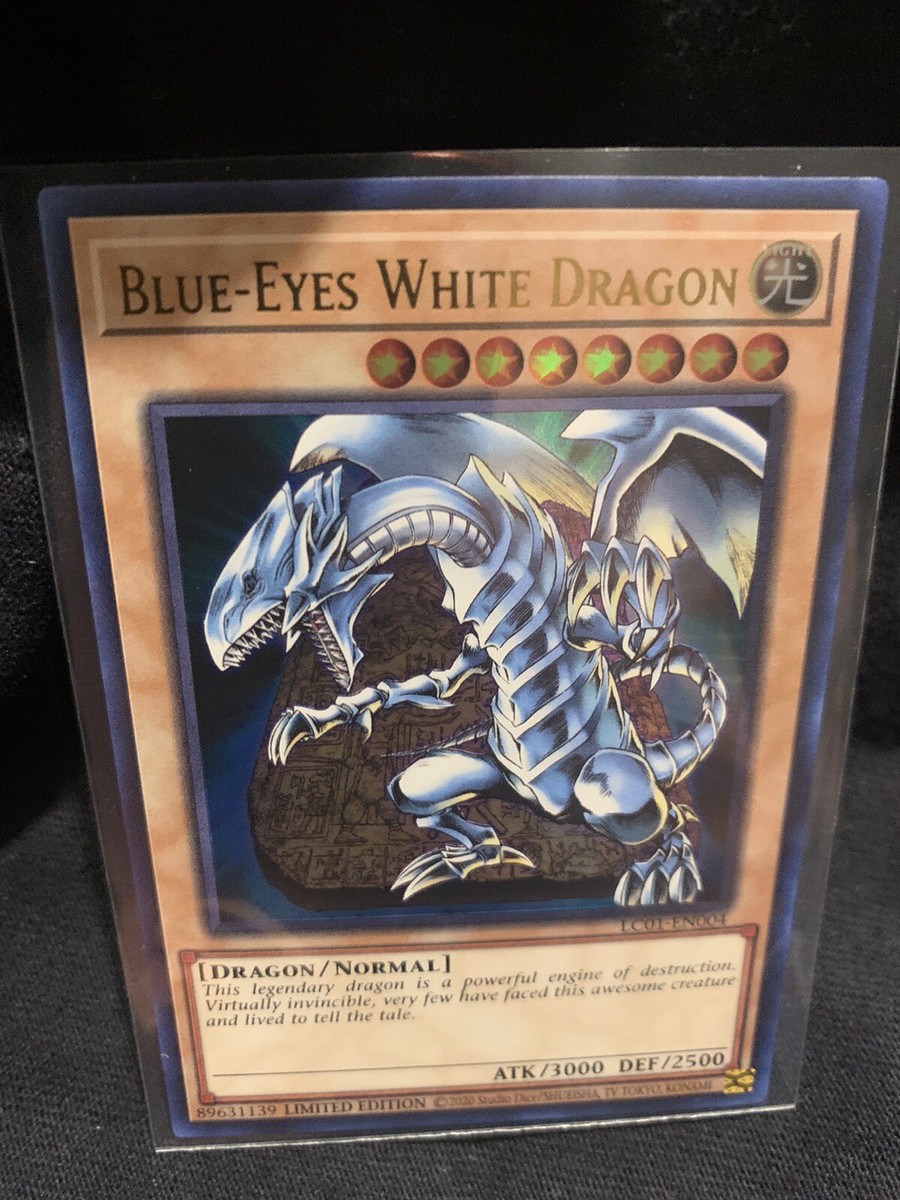Yugioh! Blue-Eyes White Dragon 25th Anniversary LC01-EN004 Ultra