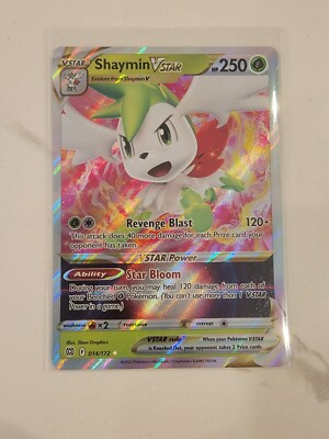 pokmon trading card games shaymin vstar premium collection 2022 Pokemon SWSH Brilliant Stars Secret #173 FA PSA 9 MINT If any of your Pokmon are in danger of being Knocked Out Pokemon TCG: Shaymin VSTAR Premium