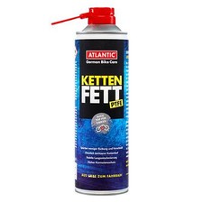 Atlantic Kettenfett PTFE f&uuml;r Fahrrad 500 ml Trocken Kettenspray &Ouml;l Fett Teflon