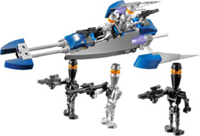 LEGO SW: Clone Wars ASSASSIN DROIDS BATTLE PACK Set 8015 Comp. w/ Minifigs USED