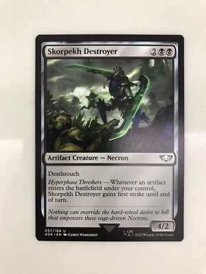 Skorpekh Destroyer MTG Magic the Gathering Card NM Near Mint Warhammer 40K