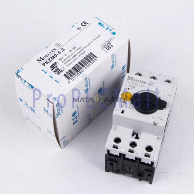 NEW EATON MOELLER PKZM0-6.3 (PKZMO-6.3) 4...6.3A (1Pcs)
